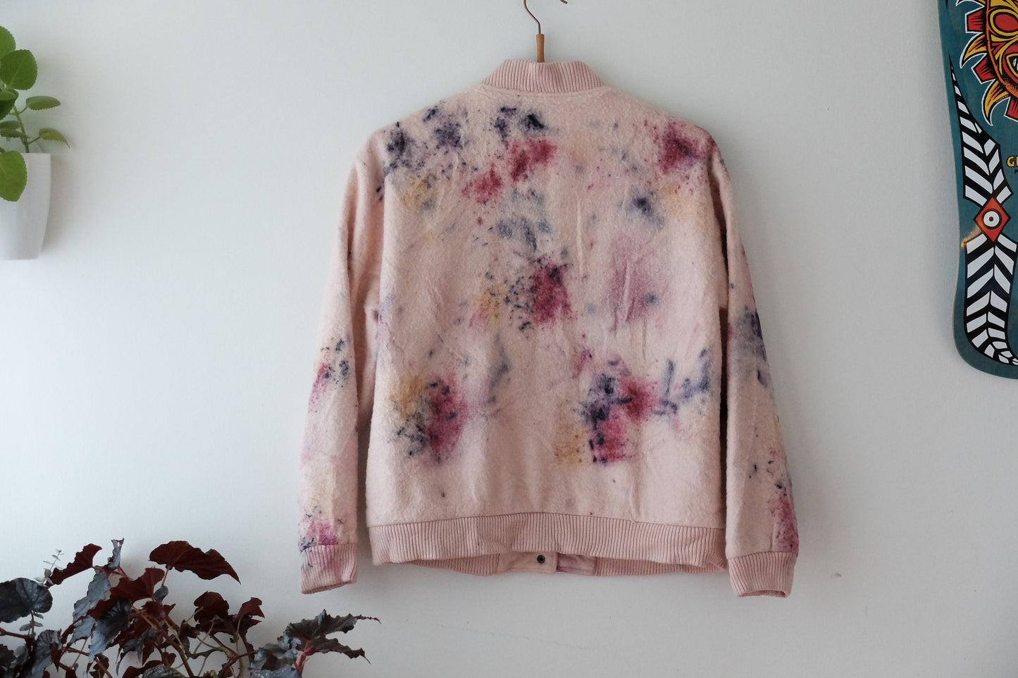 BUNDLE-DYED ULDJAKKE