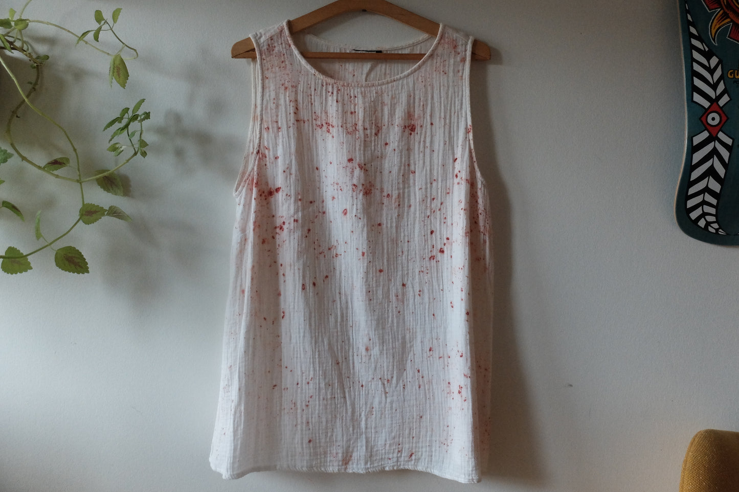 BUNDLE-DYED TOP I BOMULD